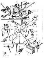 ELECTRICAL 2 for Yamaha FZR 1989
