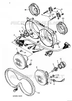 ALTERNATIVE HEADLIGHT for Yamaha FZR 1989
