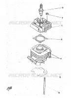 CYLINDER for Yamaha ROCKET 1998