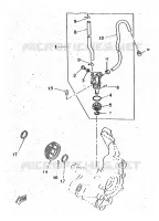 OIL PUMP for Yamaha ROCKET 1998
