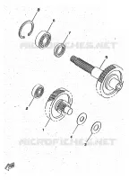 TRANSMISSION for Yamaha ROCKET 1998