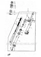 FRONT FORK for Yamaha ROCKET 1998