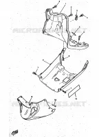 LEG SHIELD for Yamaha ROCKET 1998