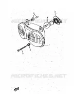 HEADLIGHT for Yamaha ROCKET 1998
