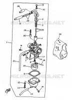 CARBURETOR for Yamaha BOOSTER 1998