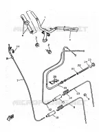 HANDLEBAR & CABLES for Yamaha BOOSTER 1998