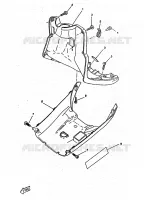 LEG SHIELD for Yamaha BOOSTER 1998