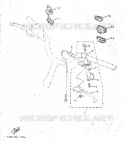 SWITCH / LEVER for Yamaha NEOS 1998