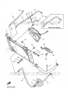 RADIATOR / HOSES for Yamaha THUNDERCAT 1998