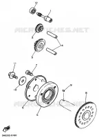 STARTER CLUTCH for Yamaha THUNDERCAT 1998