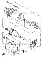 STARTER MOTOR for Yamaha THUNDERCAT 1998