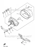TAIL LIGHT for Yamaha THUNDERCAT 1998