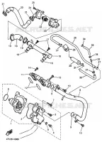 WATERPUMP / HOSES for Yamaha THUNDERCAT 1998