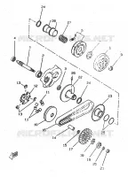 STARTER CLUTCH for Yamaha BOOSTER 1997