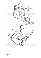 LEG SHIELD for Yamaha BOOSTER 1997