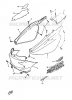 SIDE COVER for Yamaha BOOSTER 1997