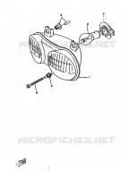 HEADLIGHT for Yamaha BOOSTER 1997