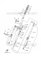 FRONT FORK for Yamaha NEOS 1997