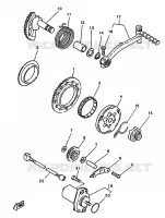 STARTER MOTOR for Yamaha NEOS 1997