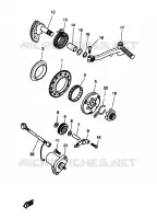 KICK STARTER for Yamaha AEROX 1997