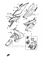 SIDE COVER for Yamaha AEROX 1997