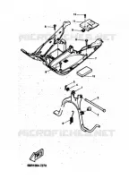STAND / FOOTREST for Yamaha AEROX 1997