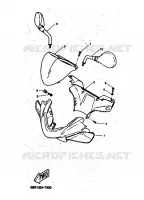 COWLING 1 for Yamaha AEROX 1997