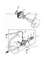 OIL PUMP for Yamaha YA 1996