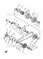 STARTER CLUTCH for Yamaha YA 1996
