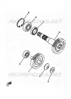 TRANSMISSION for Yamaha YA 1996
