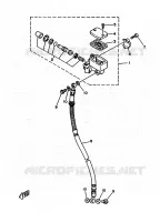 FRONT MASTER CYLINDER for Yamaha YA 1996