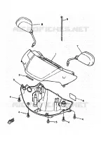 COWLING 1 for Yamaha YA 1996