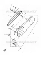 EXHAUST for Yamaha YA 1996