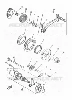KICK STARTER for Yamaha YA 1996