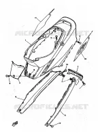 SIDE COVER for Yamaha YA 1996