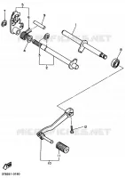 GEAR SHIFT SHAFT / LEVER for Yamaha XTE 1995