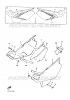 SIDE COVER for Yamaha XTE 1995