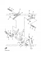 STAND / FOOTREST for Yamaha XTE 1995