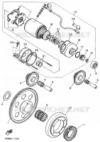 STARTER CLUTCH for Yamaha XTE 1995