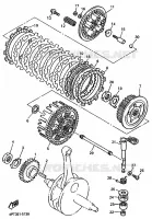 STARTER CLUTCH for Yamaha XTE 1995