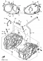 CRANKCASE for Yamaha XTE 1993
