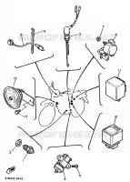 ELECTRICAL 2 for Yamaha XTE 1993