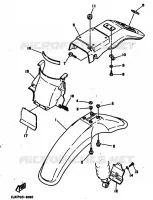 FENDER for Yamaha TT 1990