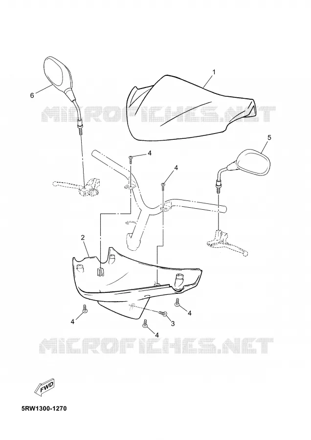 COVER 1 Yamaha SCOOTER 50 2009 JOG  CS50Z