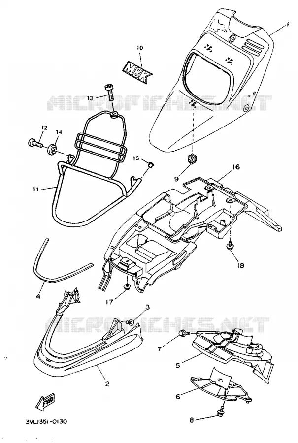 FENDER Yamaha SCOOTER 50 1990 BOOSTER  CW50