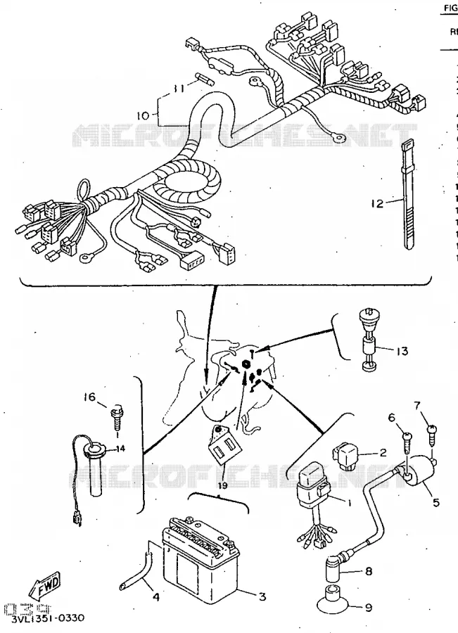 ELECTRICAL 2 Yamaha SCOOTER 50 1998 BOOSTER  CW50