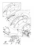 FENDER for Yamaha DRAGSTAR 2003