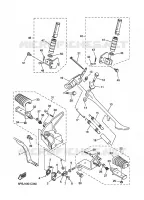 STAND / FOOTREST for Yamaha DRAGSTAR 2003
