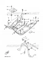STAND / FOOTREST for Yamaha NITRO 2003
