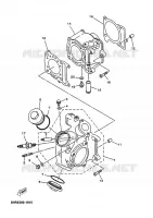 CYLINDER HEAD  for Yamaha SKYLINER 2002